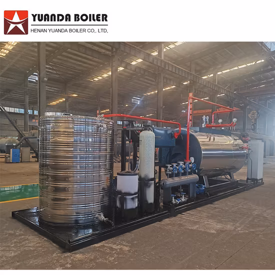 Gaz combustible, diesel, chaudière à vapeur de pétrole lourd