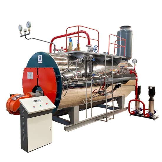 Prix ​​bon marché du gaz et de l'huile pour les industries Chaudière à eau chaude diesel à vapeur à combustible écologique