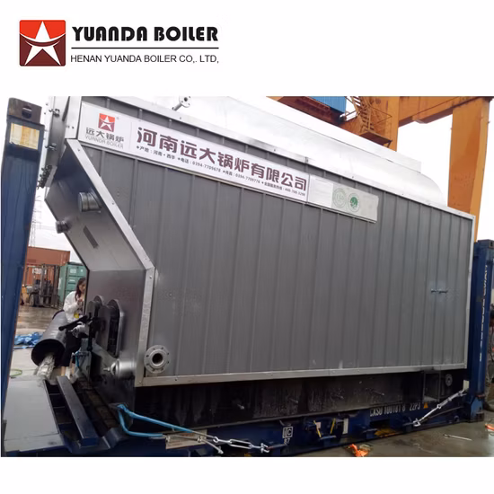 Chaudière à vapeur à combustible solide en bois de bagasse