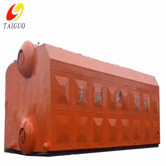 Chaudière à vapeur de tube d'eau de coquille de palmiste de biomasse de 6 tonnes